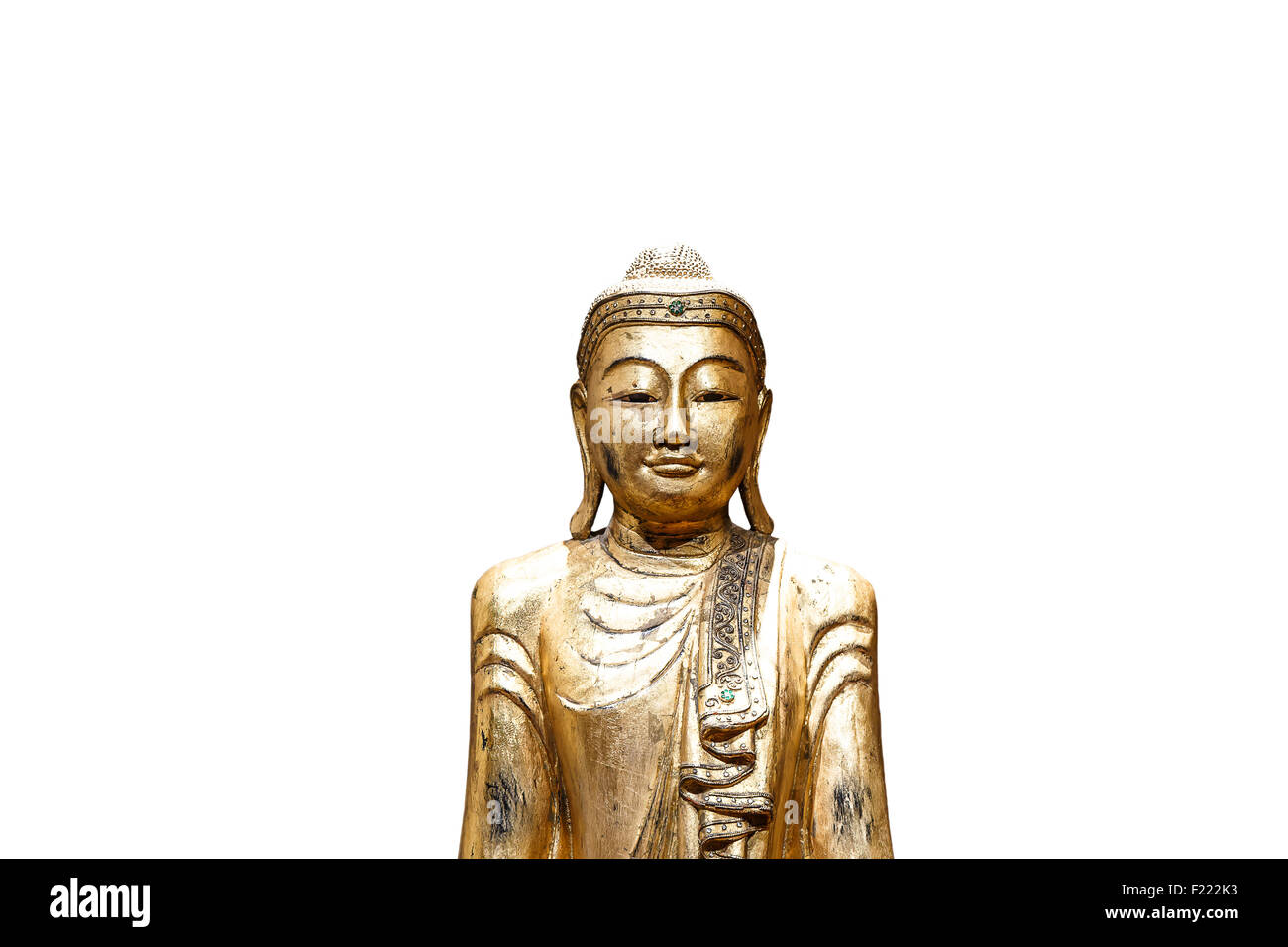 Myanmar-Buddha Stockfoto