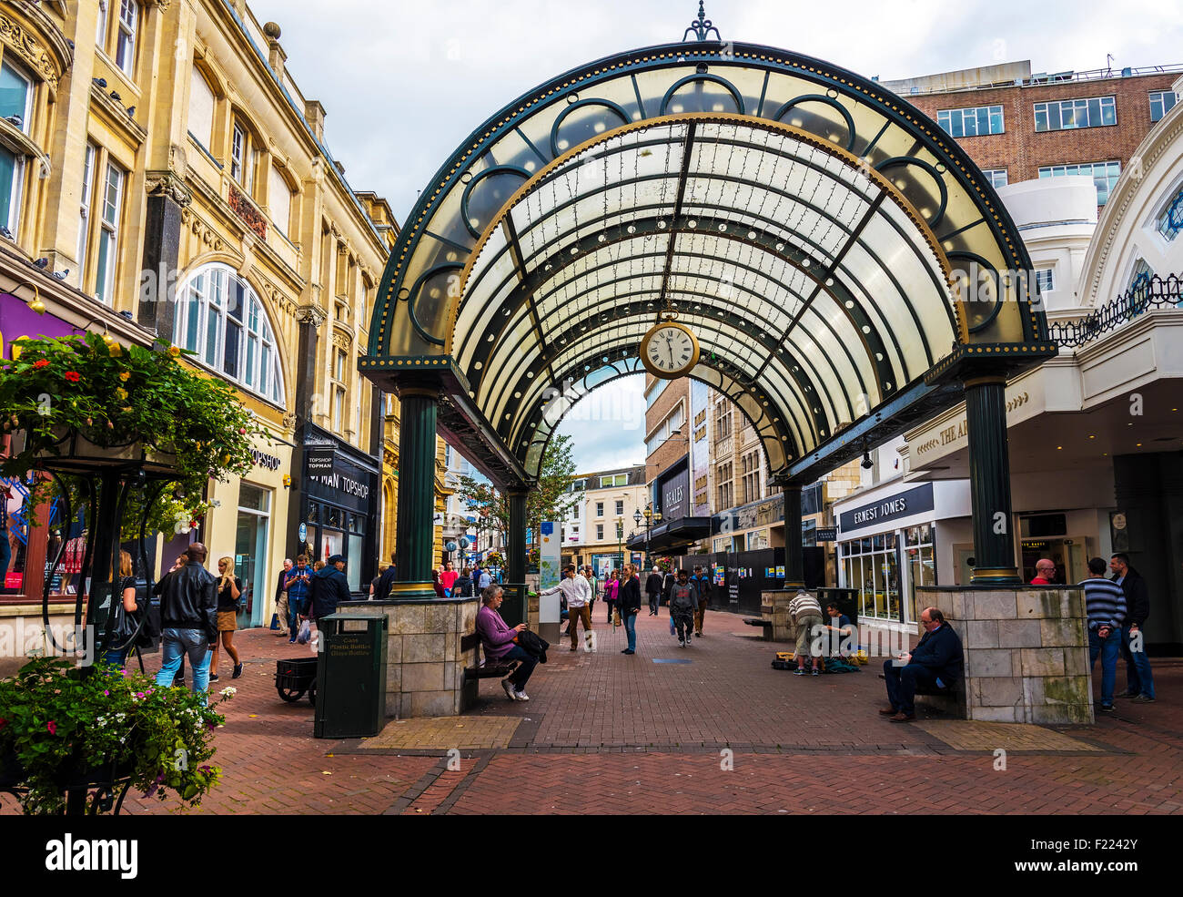 Bournemouth Town Centre Stockfotos Und Bilder Kaufen Alamy