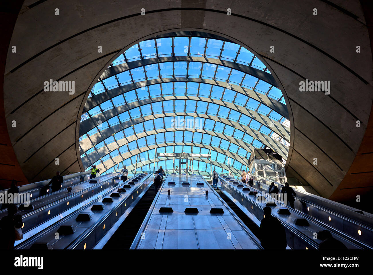 Canary Wharf London Stockfoto