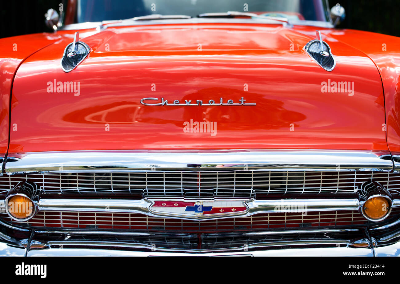 1957 Chevrolet Bel Air. Chevy. Classic American Auto Stockfoto