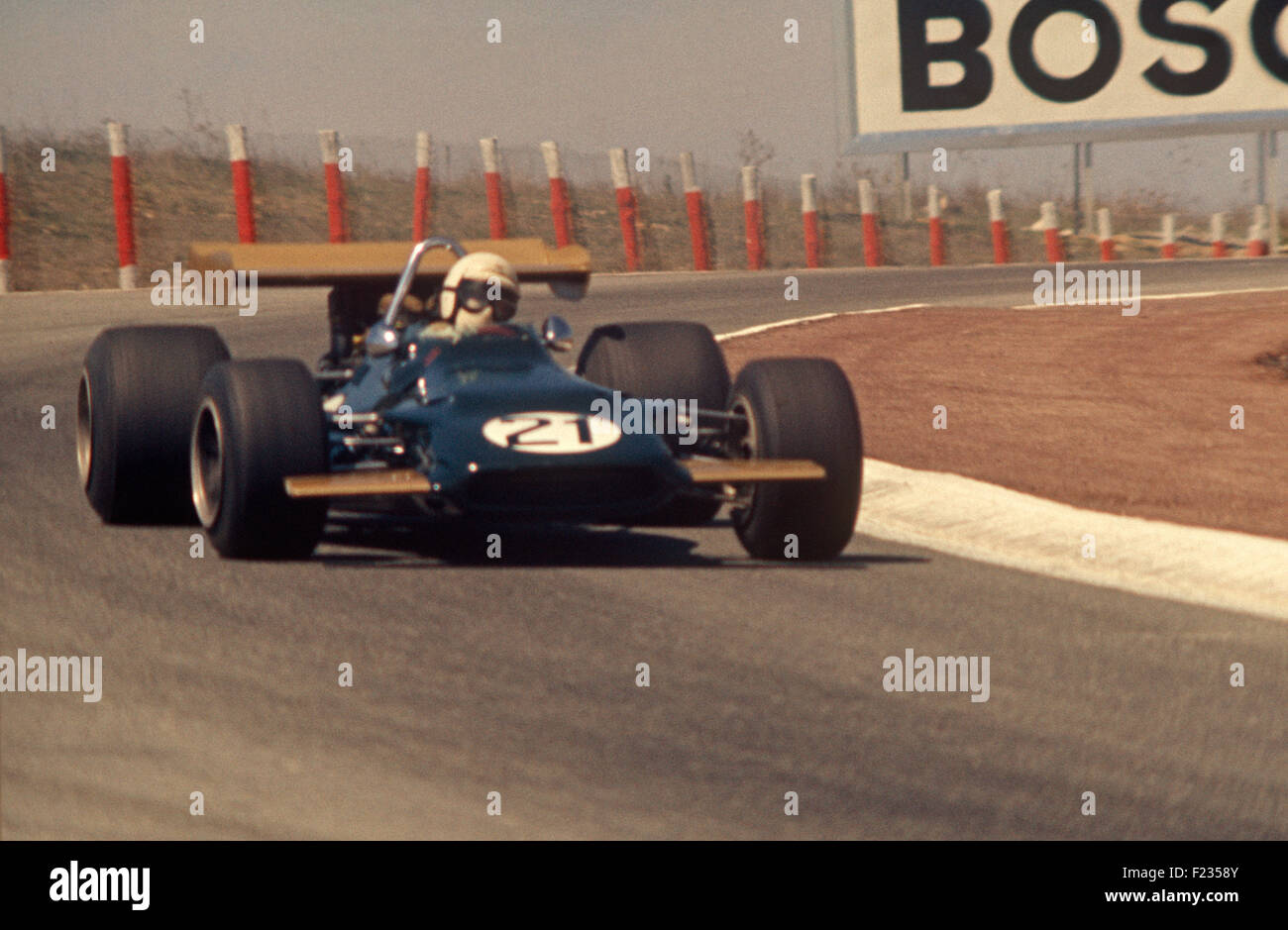 George Eaton in einem BRM P153, GP von Spanien Jarama 14. April 1970 Stockfoto