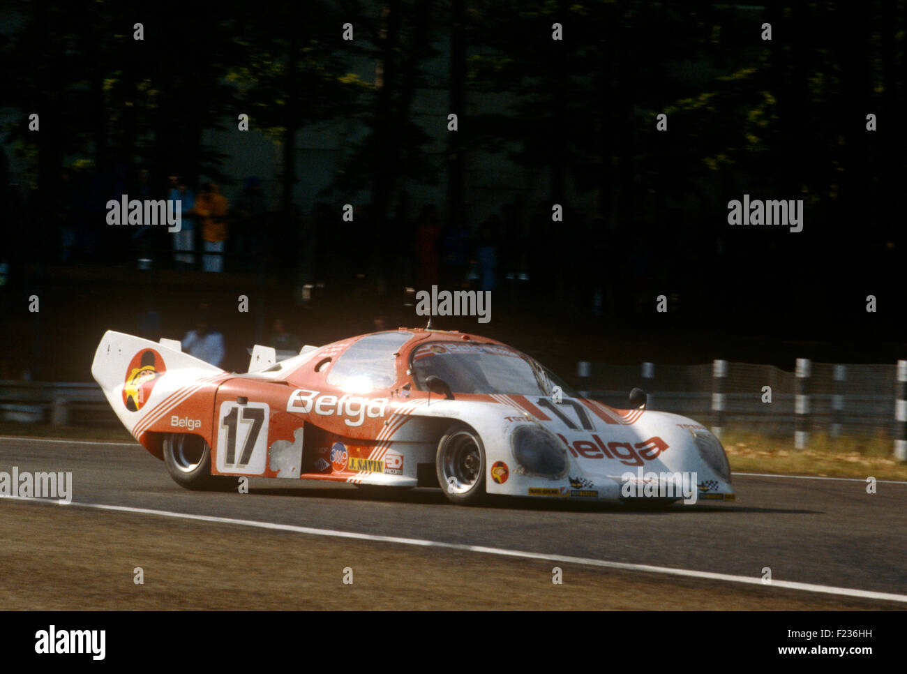 17 Gordon Gewürz, Jean-Michel Martin und Philippe Martin "Rondeau" M379B 15. Juni 1980 Stockfoto