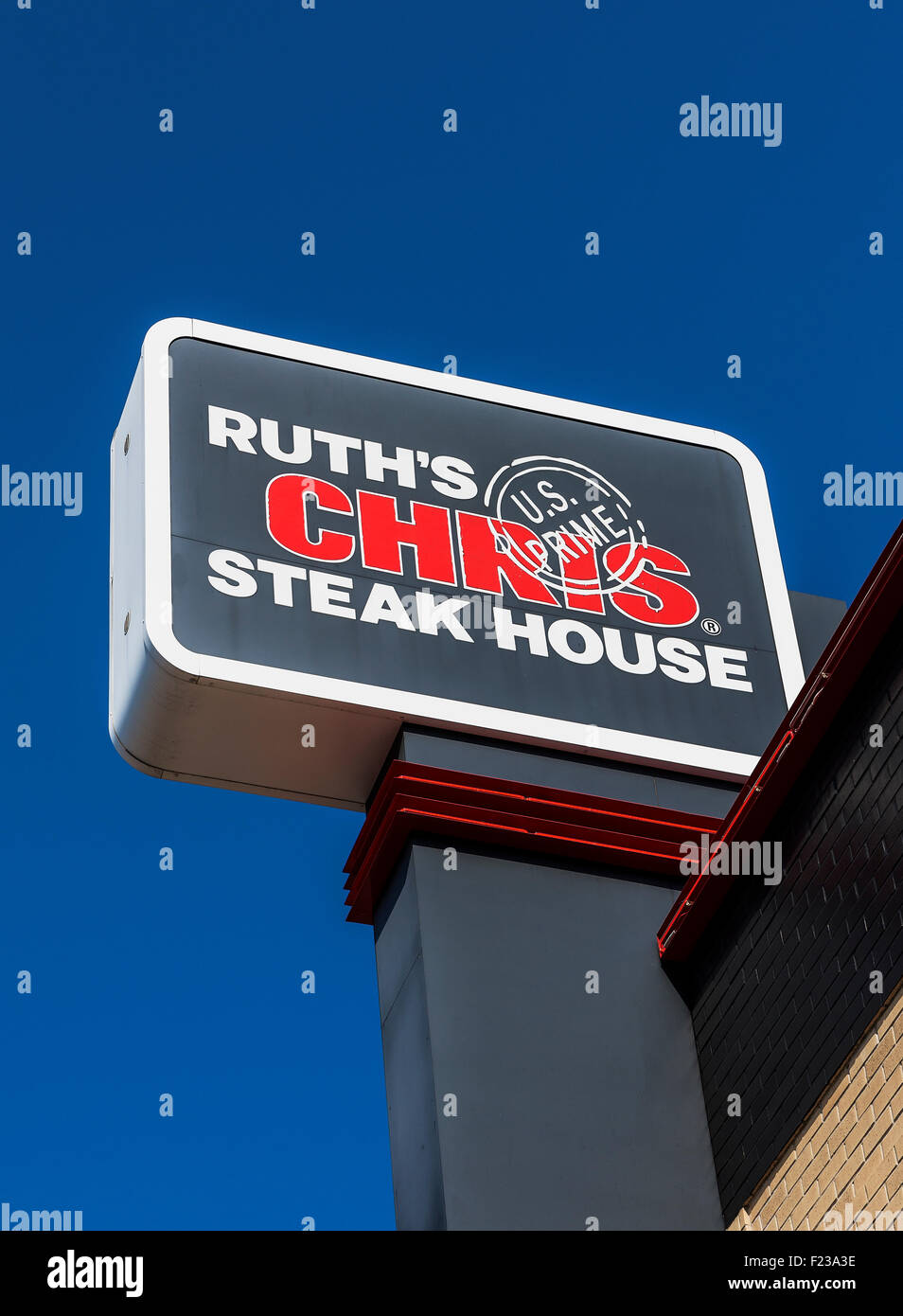 Ruths Chris Steak House, Zeichen und Logos. Stockfoto