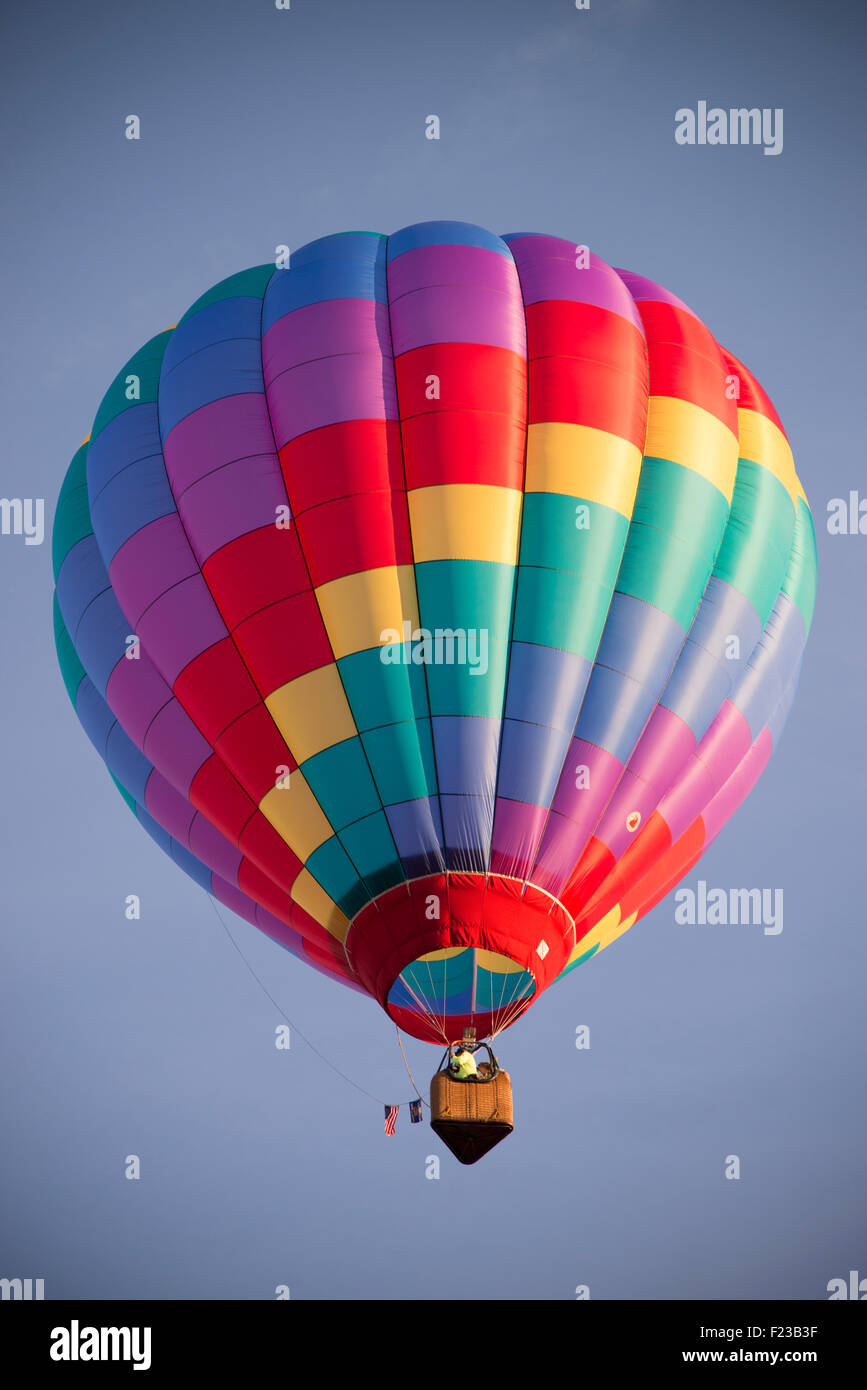 Heißluftballons, Geist der Boise Ballon Classic, Ann Morrison Park, Boise, Idaho, USA Stockfoto