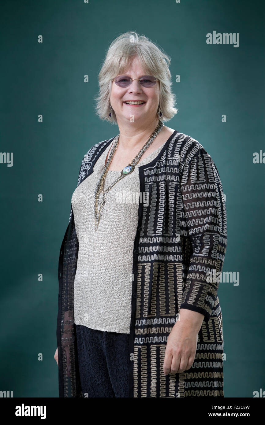 Alison Case, historische US-amerikanischer an das Edinburgh International Book Festival 2015. Edinburgh, Schottland. 21. August 2015 Stockfoto