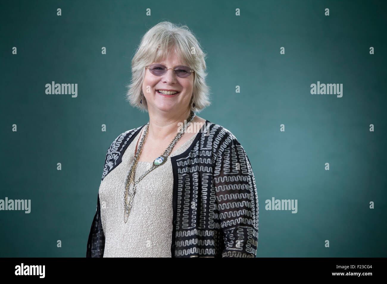 Alison Case, historische US-amerikanischer an das Edinburgh International Book Festival 2015. Edinburgh, Schottland. 21. August 2015 Stockfoto