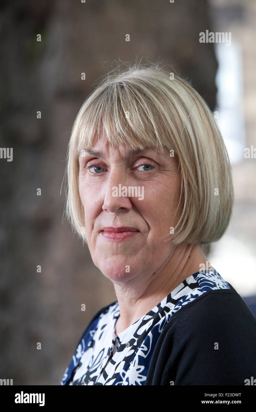 Gill Arbuthnott, schottische Kinderbuchautorin an das Edinburgh International Book Festival 2015. Edinburgh, Schottland. 21. August 2015 Stockfoto