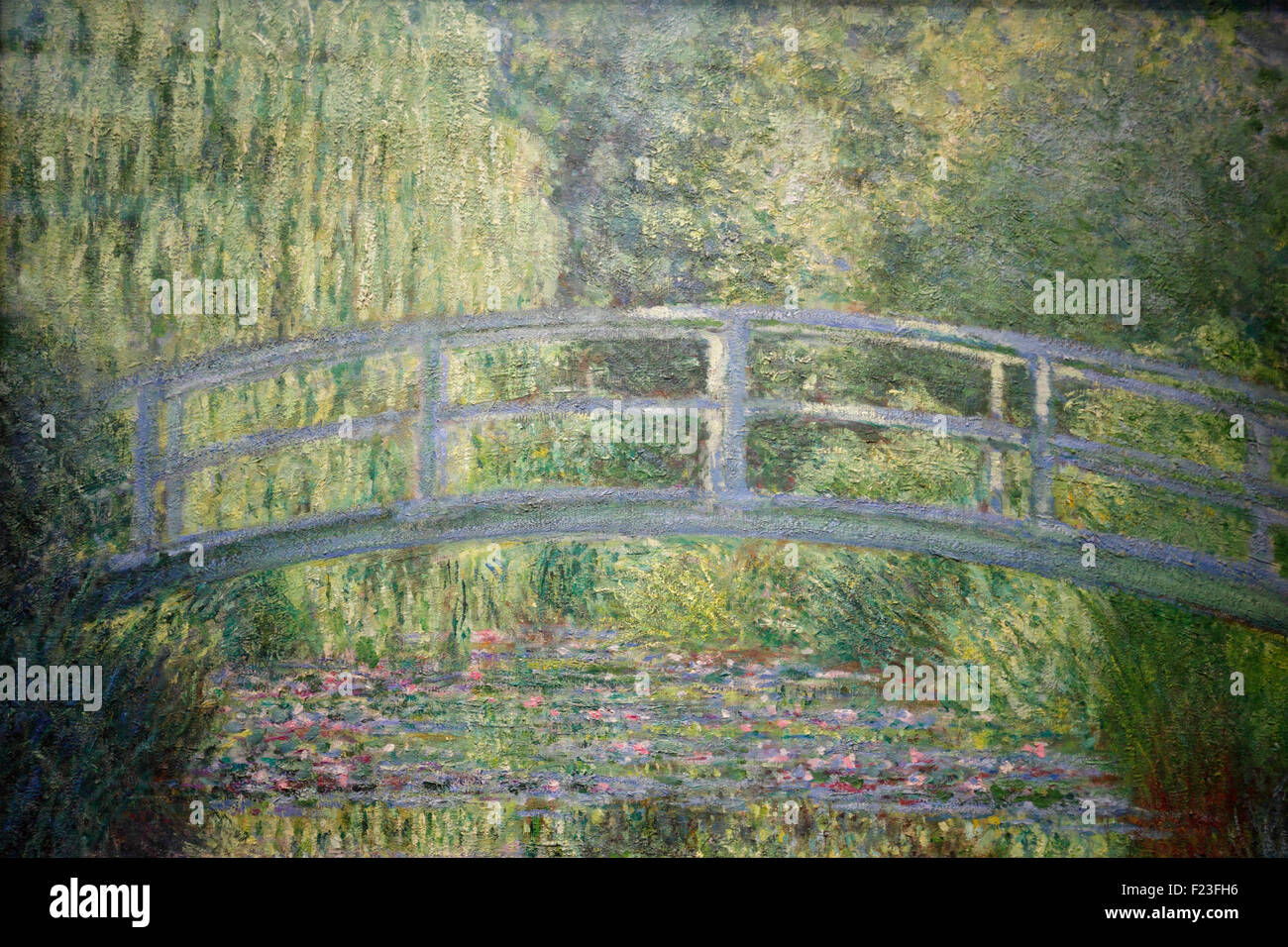Die japanische Brücke von Claude Monet, Musée d ' Orsay, Paris, Frankreich Stockfoto