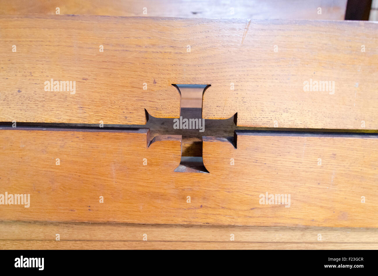 Kreuz als Symbol für die religion Stockfoto