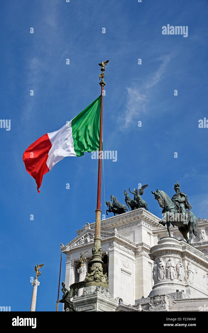 Italienische Reiter Italienische Flagge Stockfotos und -bilder Kaufen