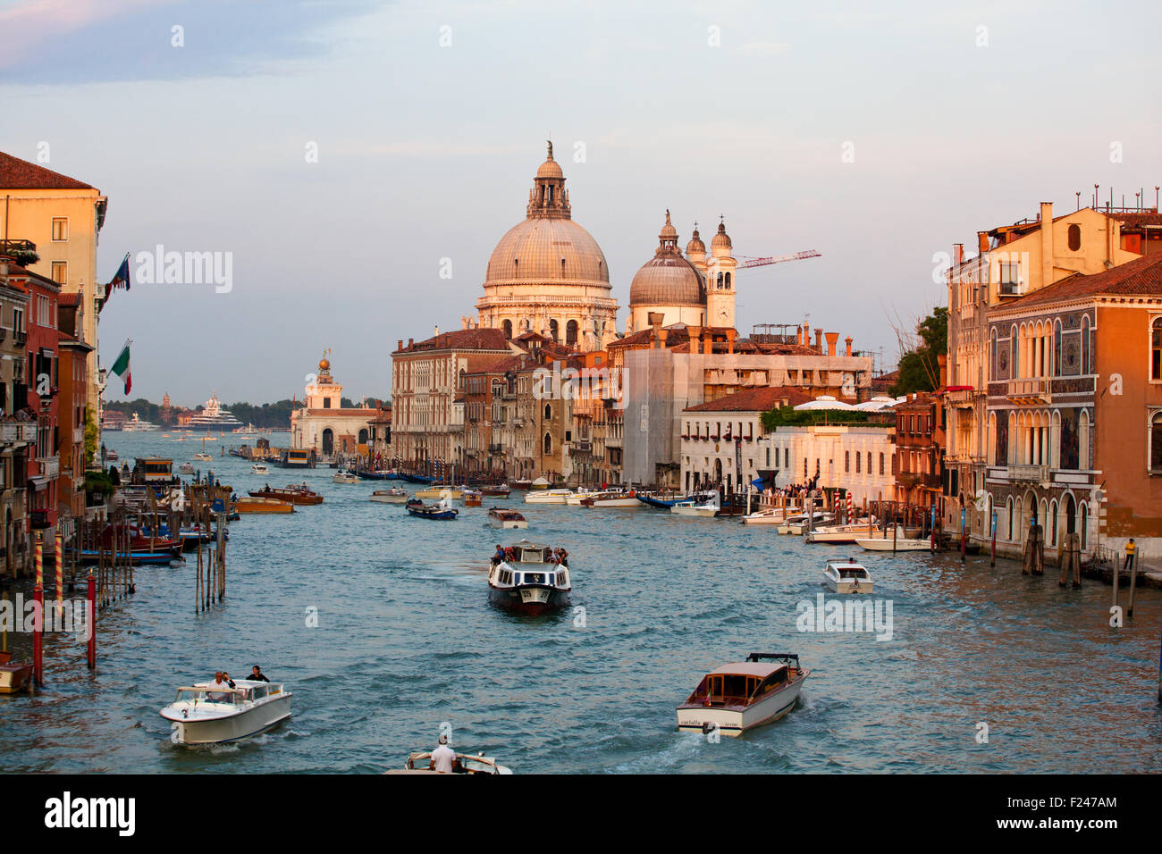 Die Basilika St. Maria von Gesundheit in Venedig Stockfoto