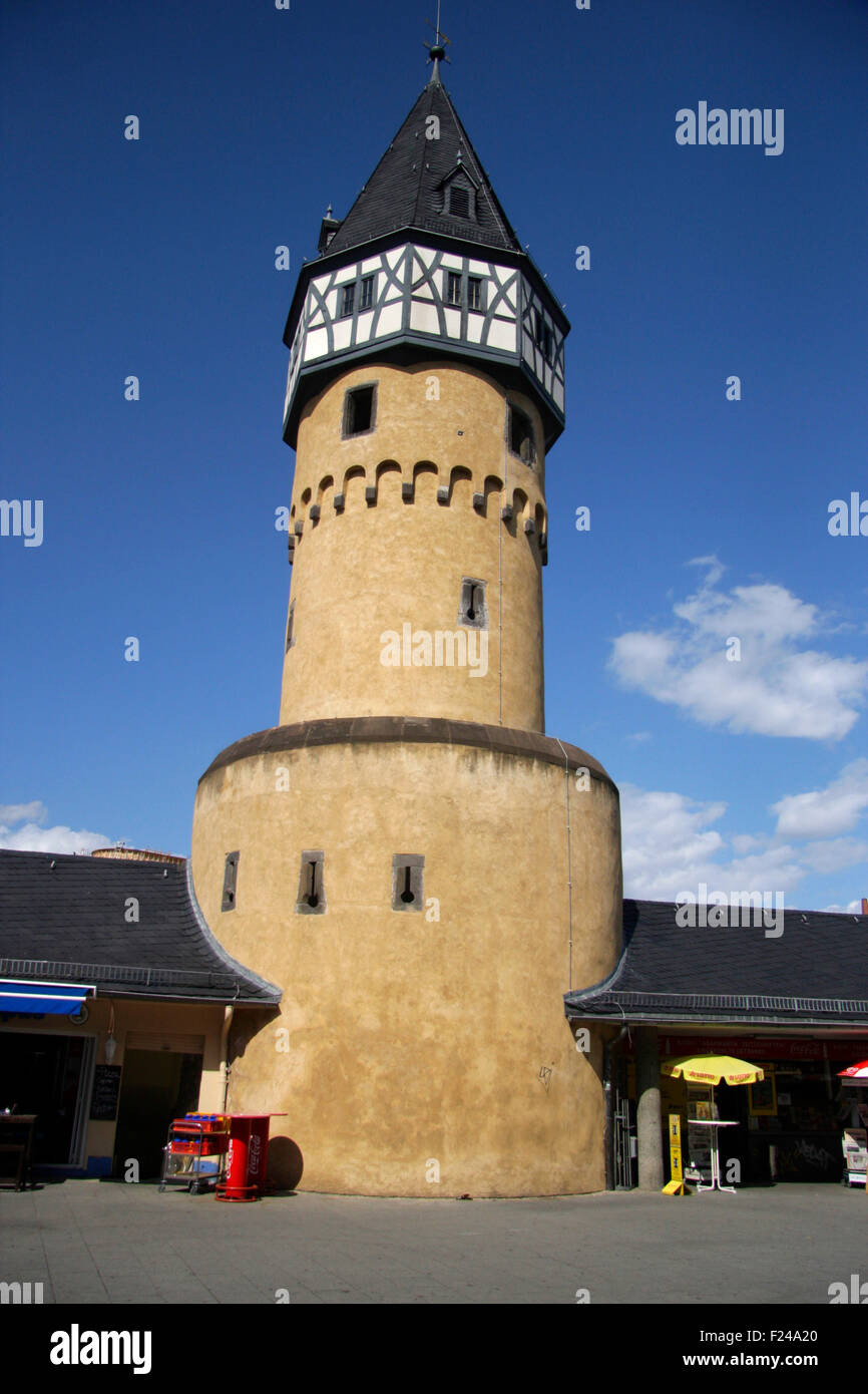 Bockenheimer Warte, Frankfurt am Main. Stockfoto
