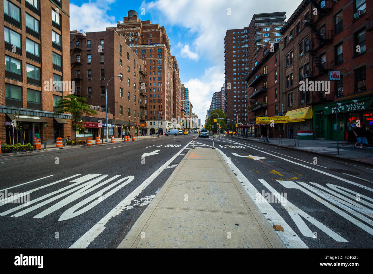 Ninth Avenue in Chelsea, Manhattan, New York. Stockfoto