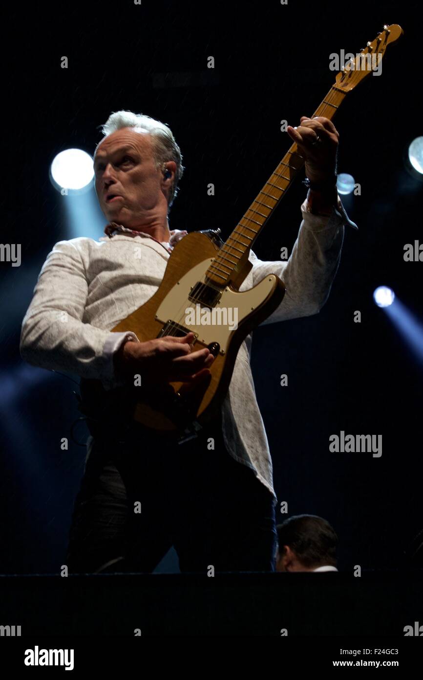 Gary Kemp von Spandau Ballet Newmarket nachts 2015 Stockfoto