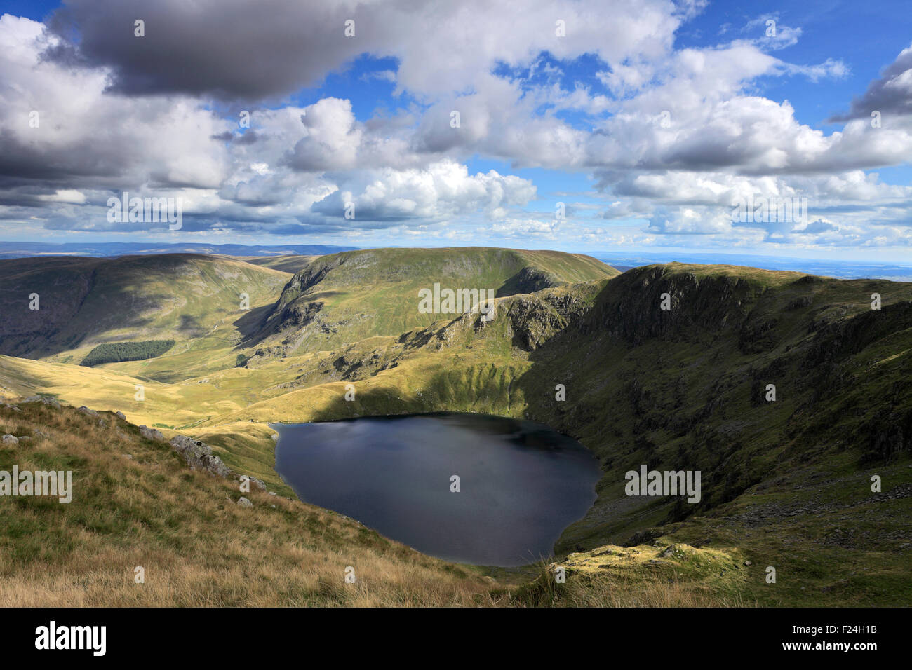 Sommer-Blick über Blea Wasser, Nationalpark Lake District, Cumbria, England, UK Stockfoto
