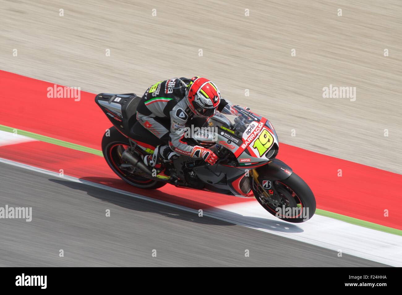 Mugello Circuit, Italien 30. Mai 2015. Alvaro Bautista im qualifying für den Gran Premio D'Italia in Mugello Stockfoto