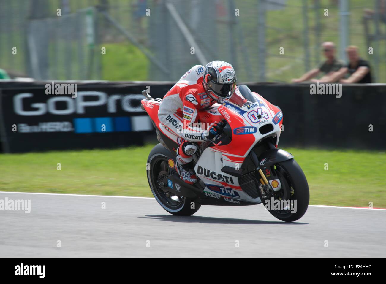 Mugello Circuit, Italien 30. Mai 2015. Andrea Dovizioso der Ducati-Fahrer im qualifying für den Gran Premio D'Italia die Mu Stockfoto