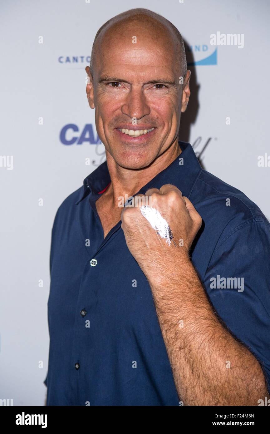 New York, NY, USA. 11. September, 2015. Mark Messier in Anwesenheit für Cantor Fitzgerald jährlichen Charity Day, Cantor Fitzgerald MIDTOWN, New York, NY 11. September 2015. Bildnachweis: Steven Ferdman/Everett Collection/Alamy Live-Nachrichten Stockfoto