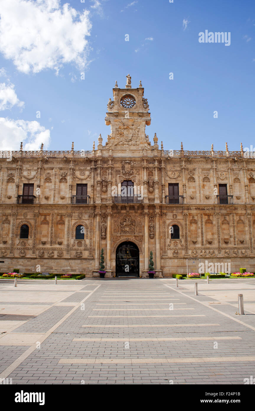 Das Kloster von San Marcos in León, Spanien Stockfoto