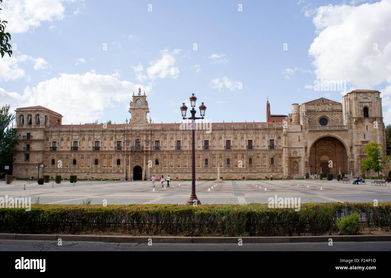 Das Kloster von San Marcos in León, Spanien Stockfoto