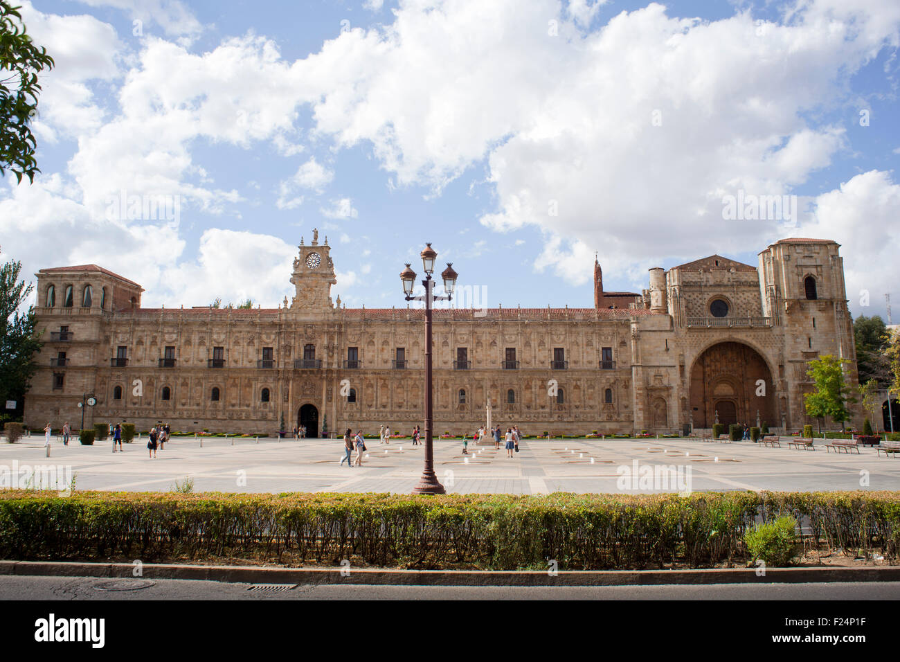 Das Kloster von San Marcos in León, Spanien Stockfoto