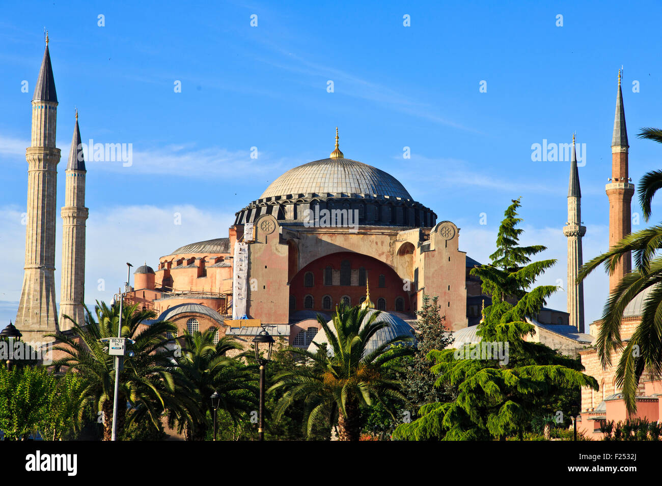 Die schöne Hagia Sophia in Istanbul, Türkei Stockfoto