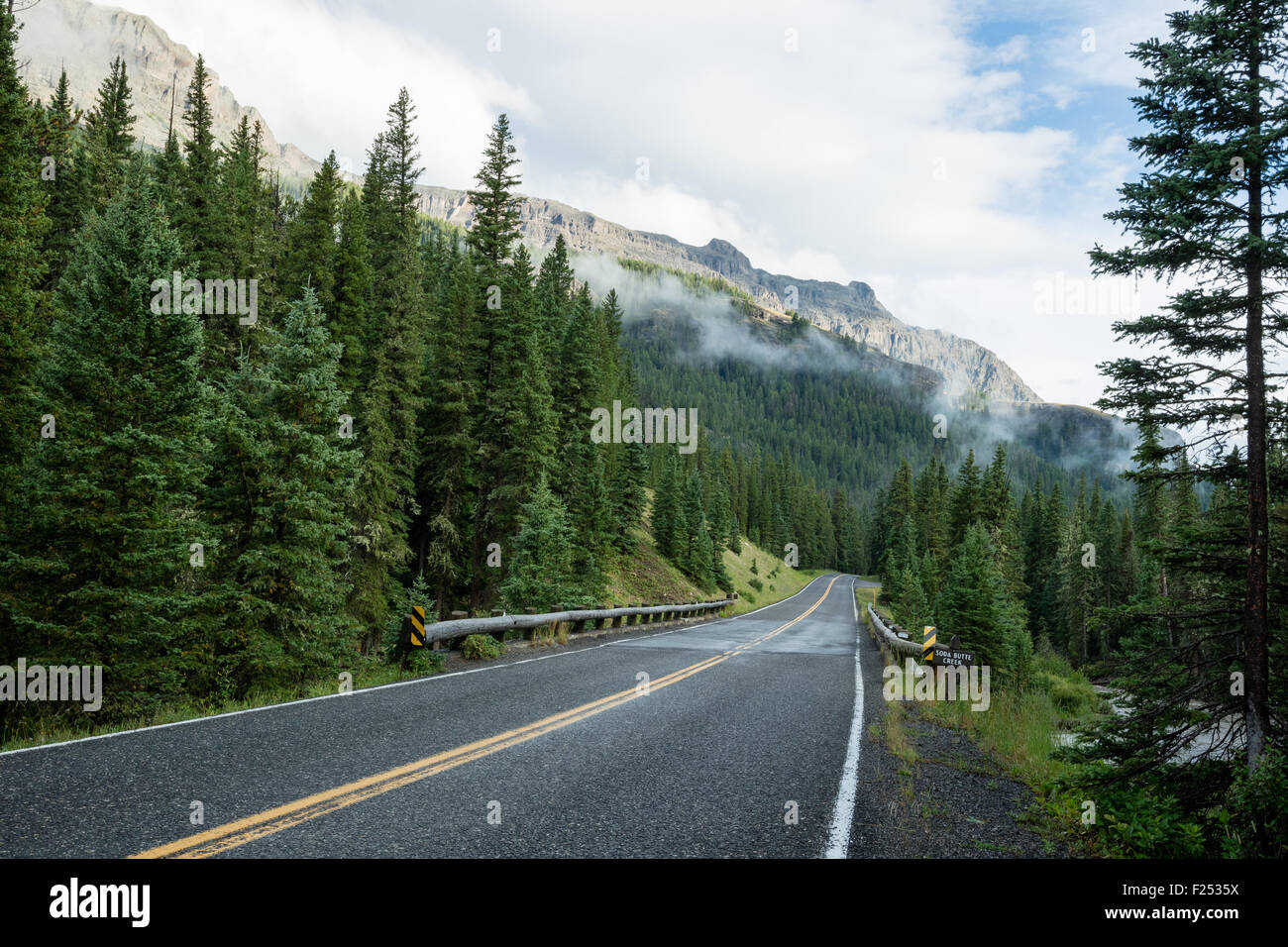 Beartooth Highway Landschaft, USA Stockfoto