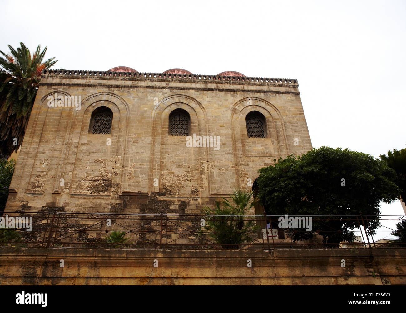 San Cataldo, normannische Kirche in Palermo - Italien Stockfoto