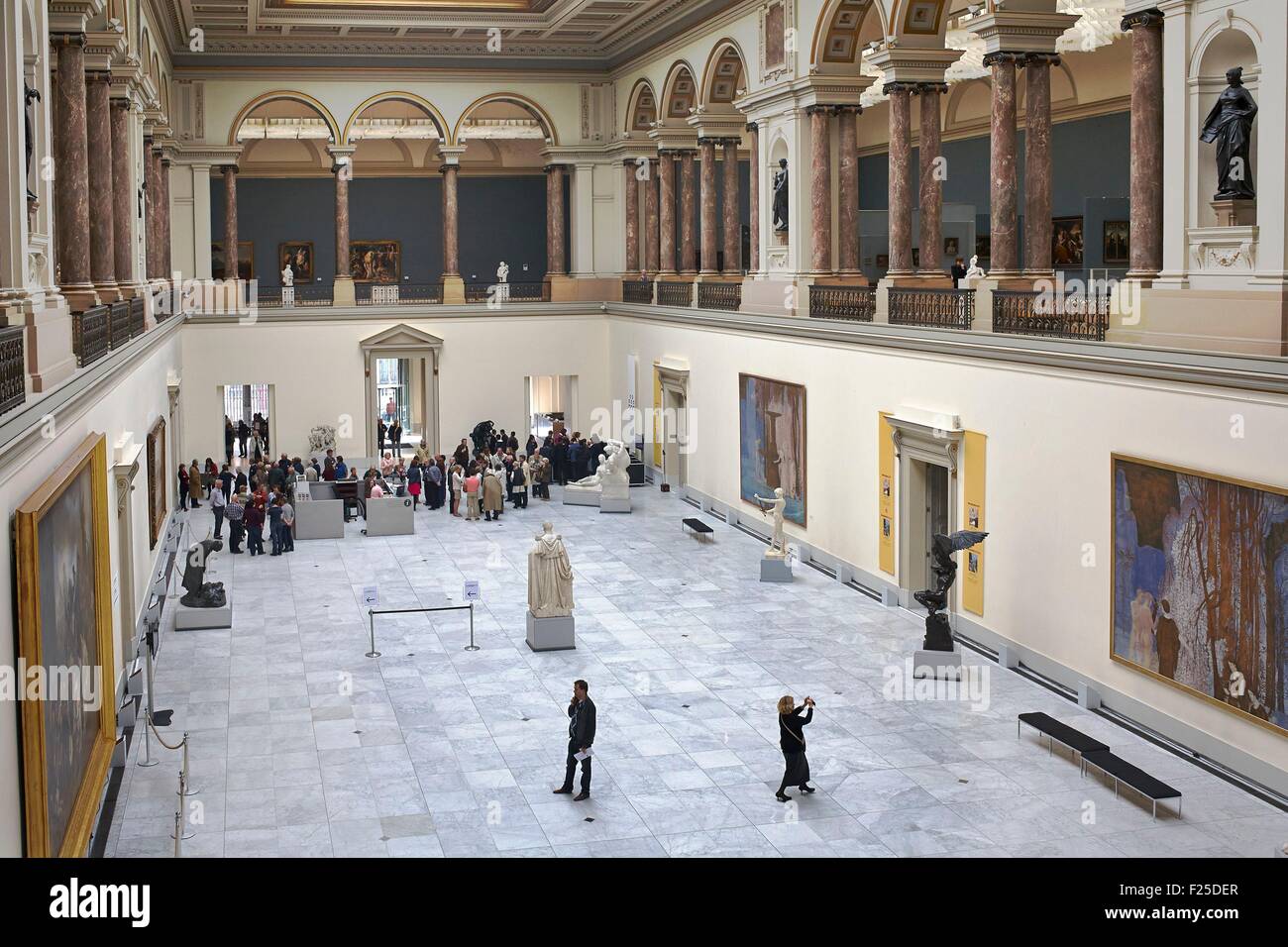 Belgien, Brüssel, Königliche Museen der schönen Künste, Museum für alte Kunst (Old Masters Museumshalle) Stockfoto