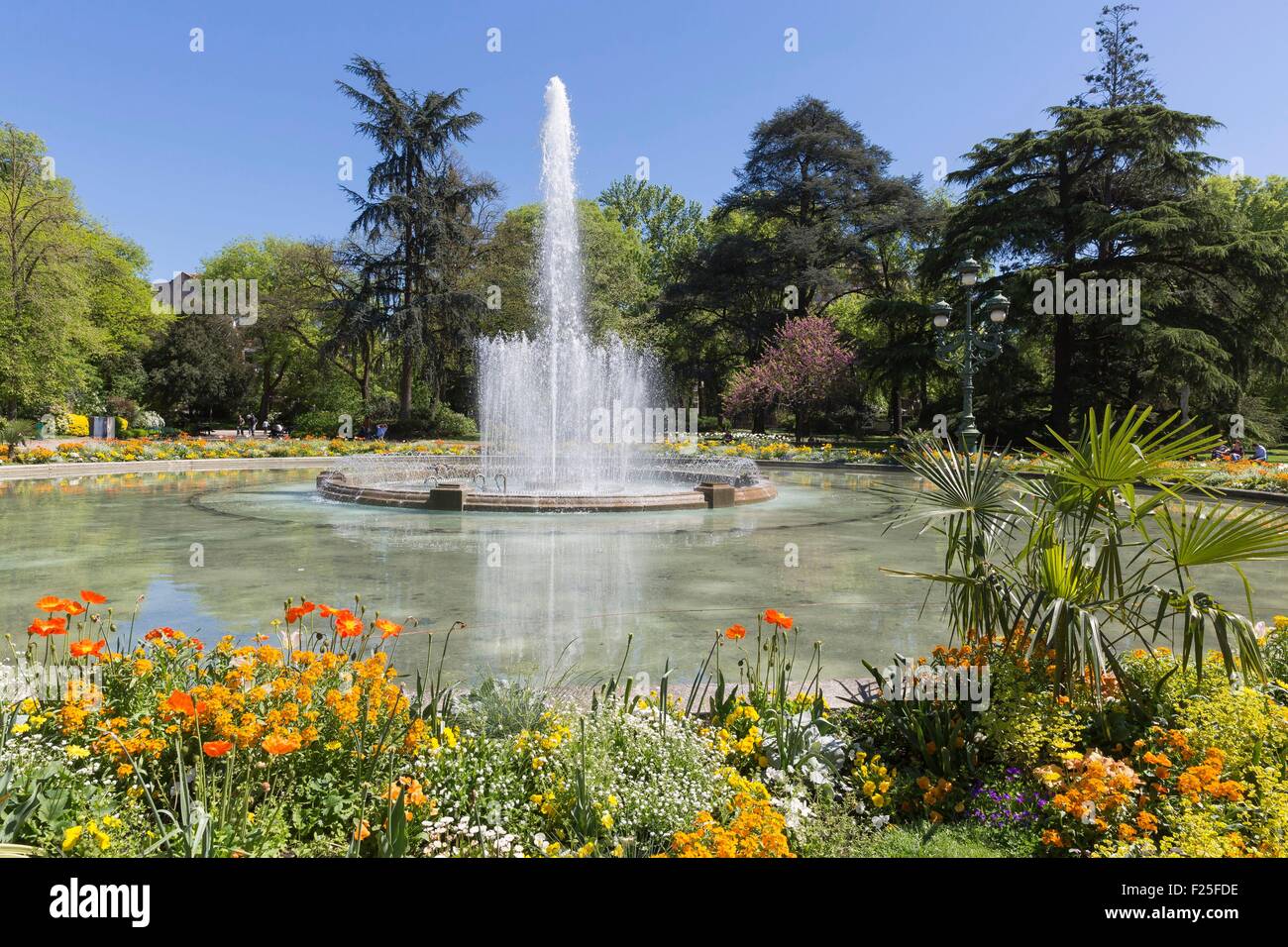 Frankreich, Haute-Garonne, Toulouse, dem Jardin des Plantes Stockfoto