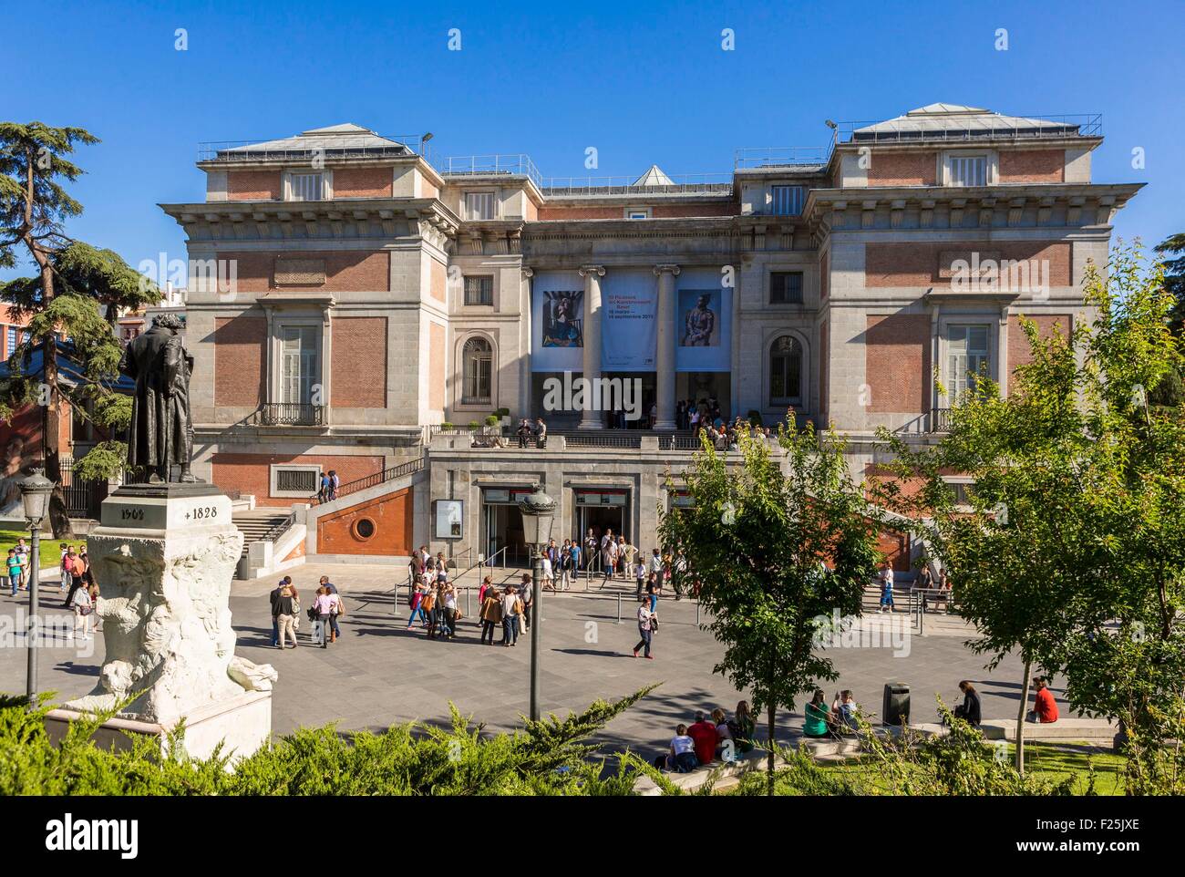 Spanien, Madrid, El Retiro Distrikt, das Prado-Museum Stockfoto