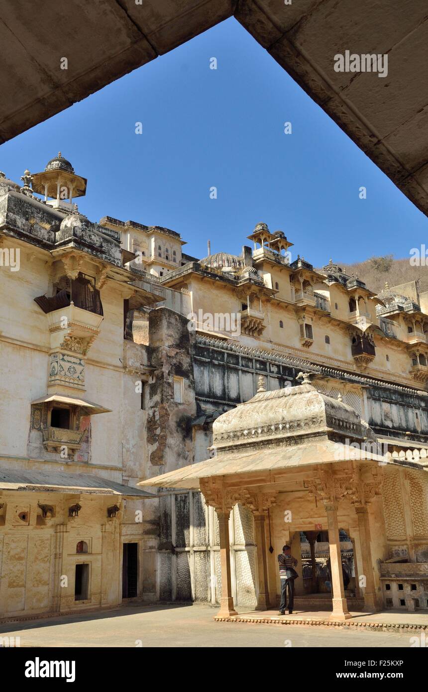 Indien, Rajasthan State, Bundi, Taragarh Fort Stockfoto