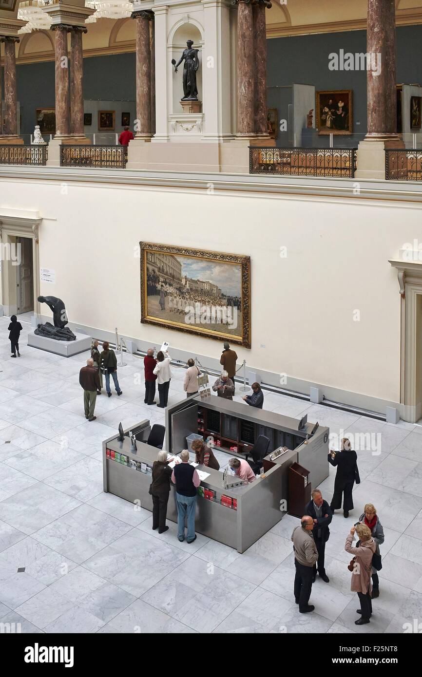 Belgien, Brüssel, Königliche Museen der schönen Künste, Museum für alte Kunst (Old Masters Museumshalle) Stockfoto