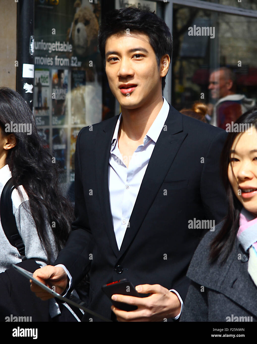 Wang Leehom ist eine multi-Million Album Verkauf Taiwanesisch-Amerikanische Popstar besucht der Oxford Union in Oxford heute 21. April 201 Stockfoto