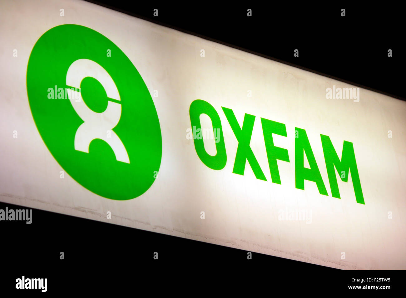 Markennamen: "Oxfam", Berlin. Stockfoto