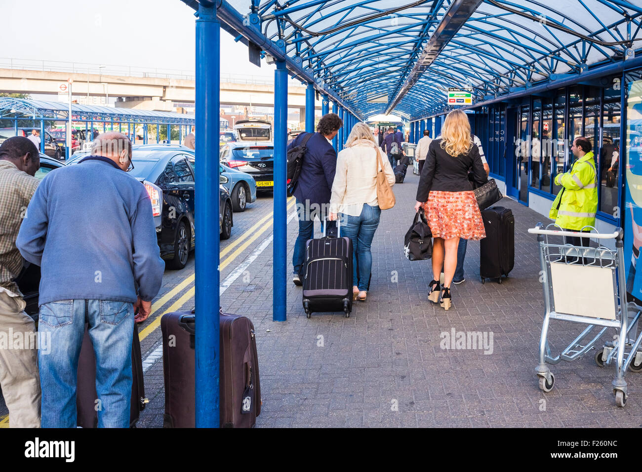 London City Airport, Royal Docks, London, England, Vereinigtes Königreich Stockfoto