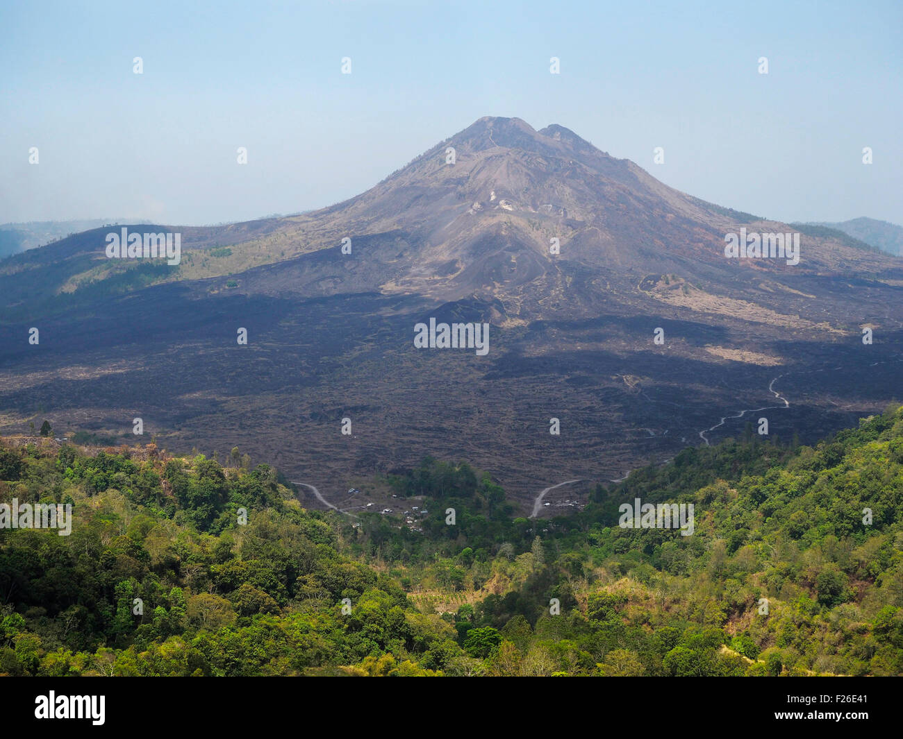 Mount Kintamani in Bali, Indonesien Stockfoto