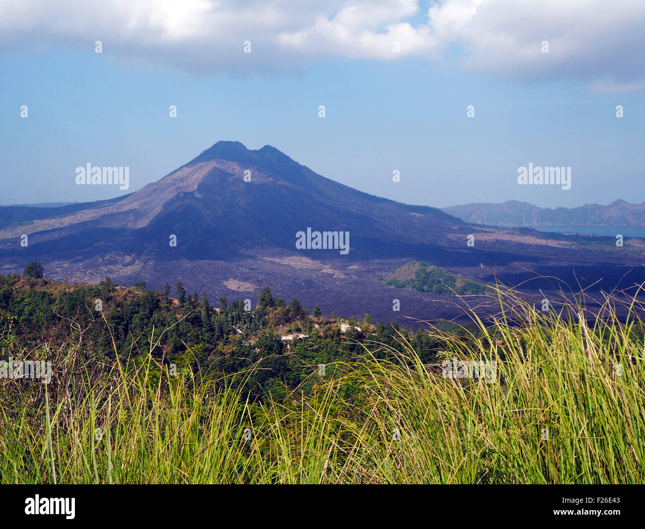 Mount Kintamani in Bali, Indonesien Stockfoto