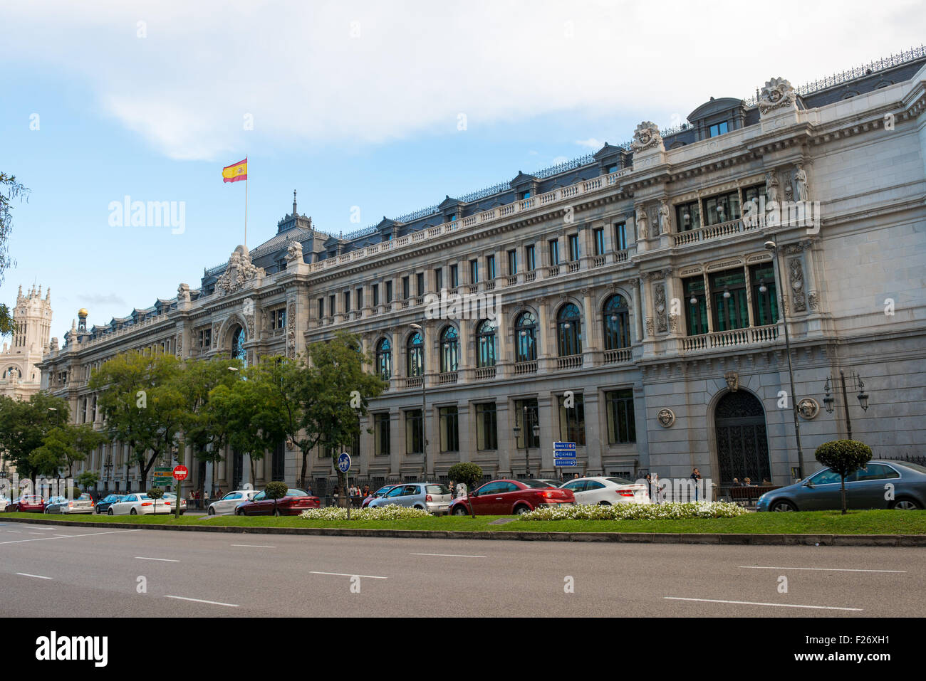 Die Bank von Spanien, ist die nationale Zentralbank Spaniens gegründet  1782, Madrid, Spanien Stockfotografie - Alamy