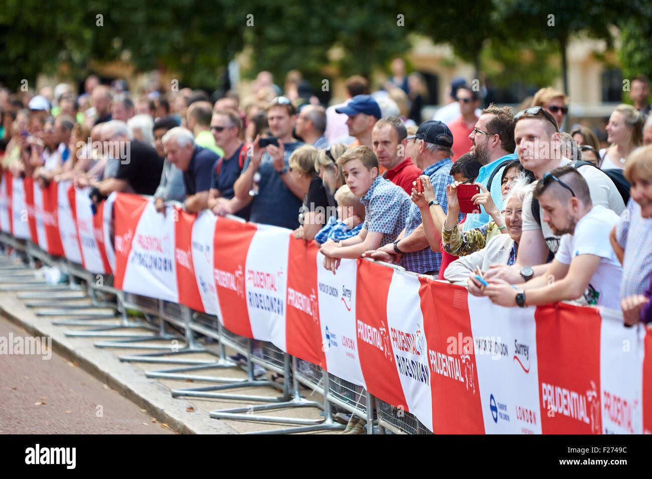 Zuschauer an das 10. Brompton World Championship-Rennen in St James Park Stockfoto