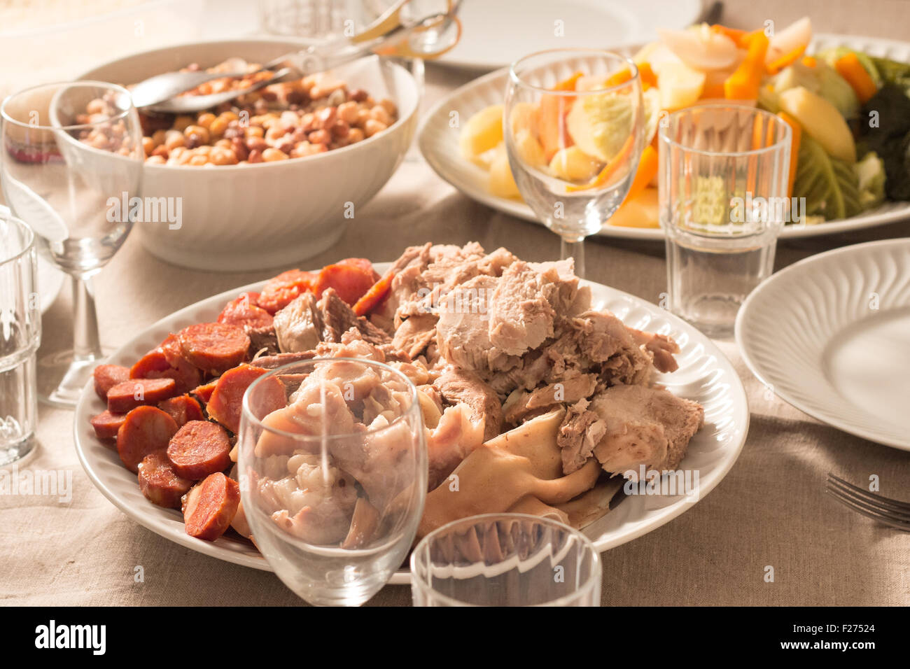 Cozido À Portuguesa Stockfoto