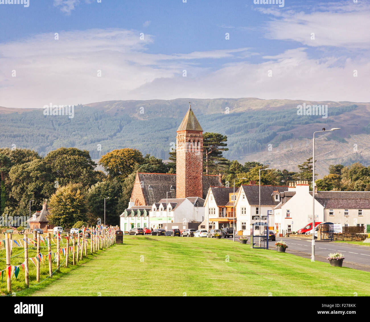 Das Dorf Lamlash, Arran, North Ayrshire, Schottland. Stockfoto