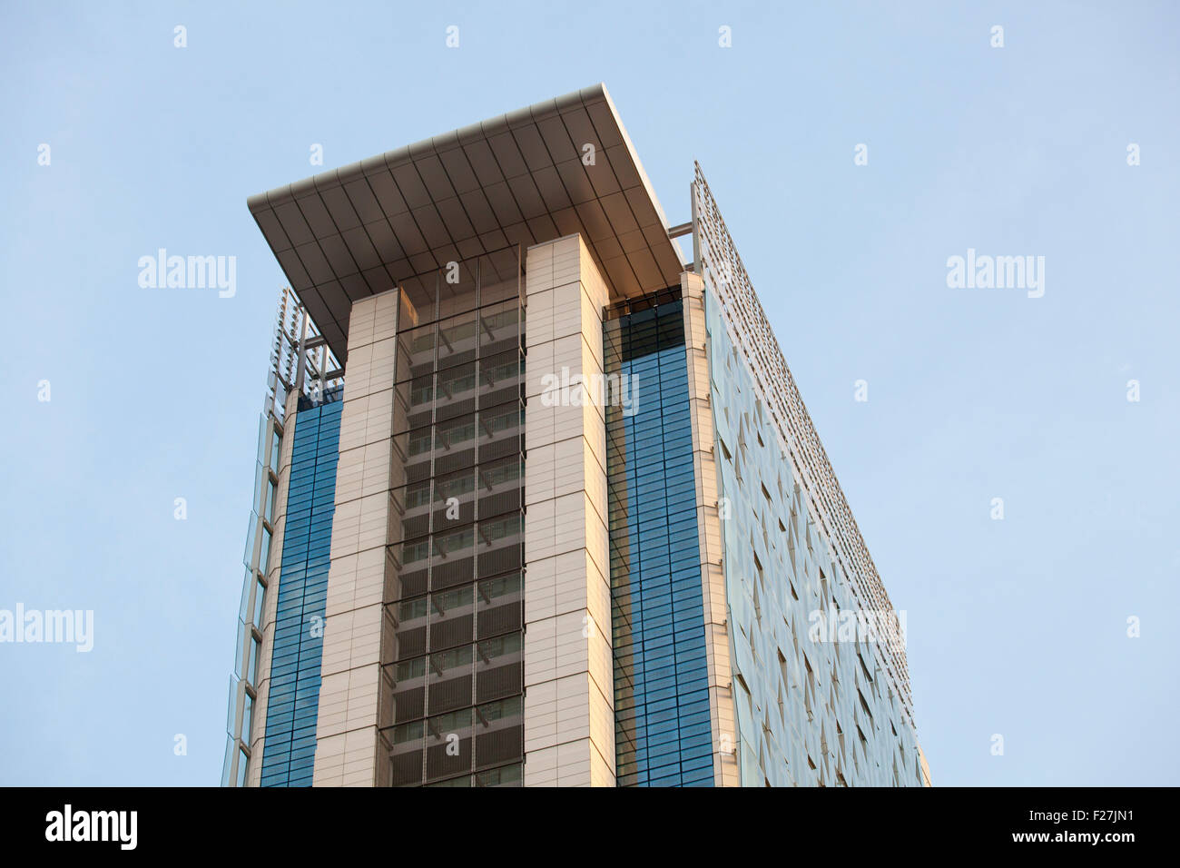 Foto eines neuen Gebäudes in Mailand Stockfoto