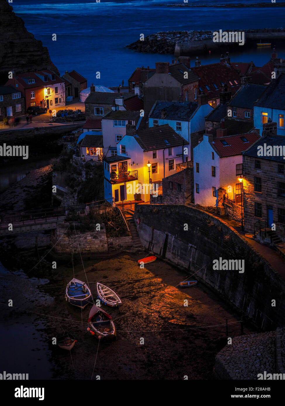 Staithes, North Yorkshire, UK Stockfotografie Alamy