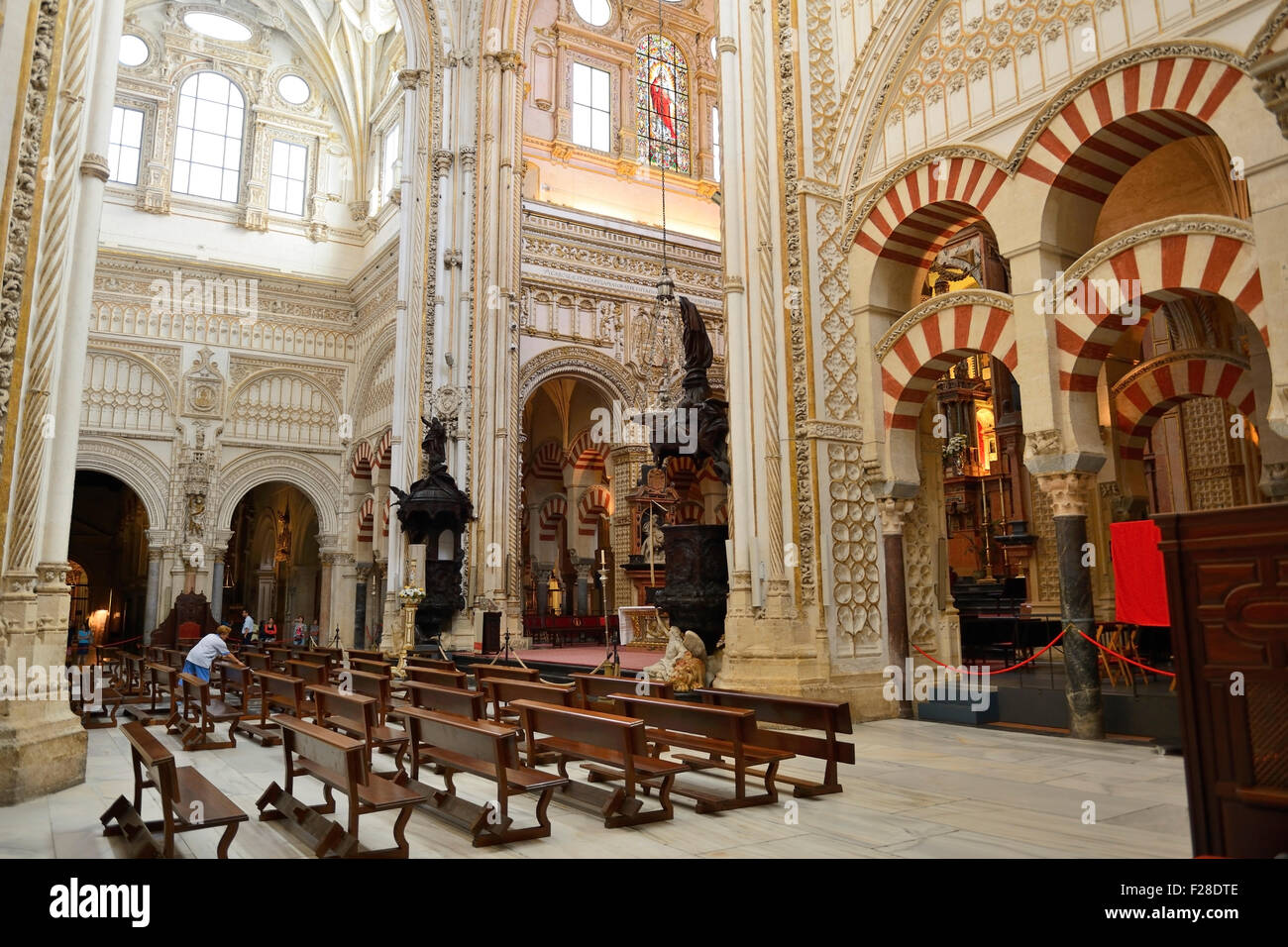 Mezquita Catedral (Moschee-Kathedrale) in Córdoba, Andalusien, Spanien Stockfoto