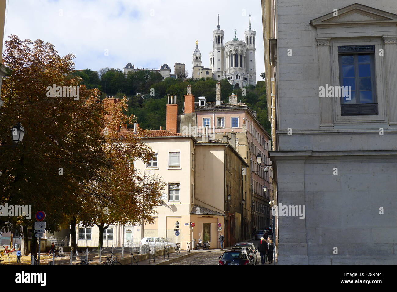 Alte Stadt Lyon Frankreich Stockfoto