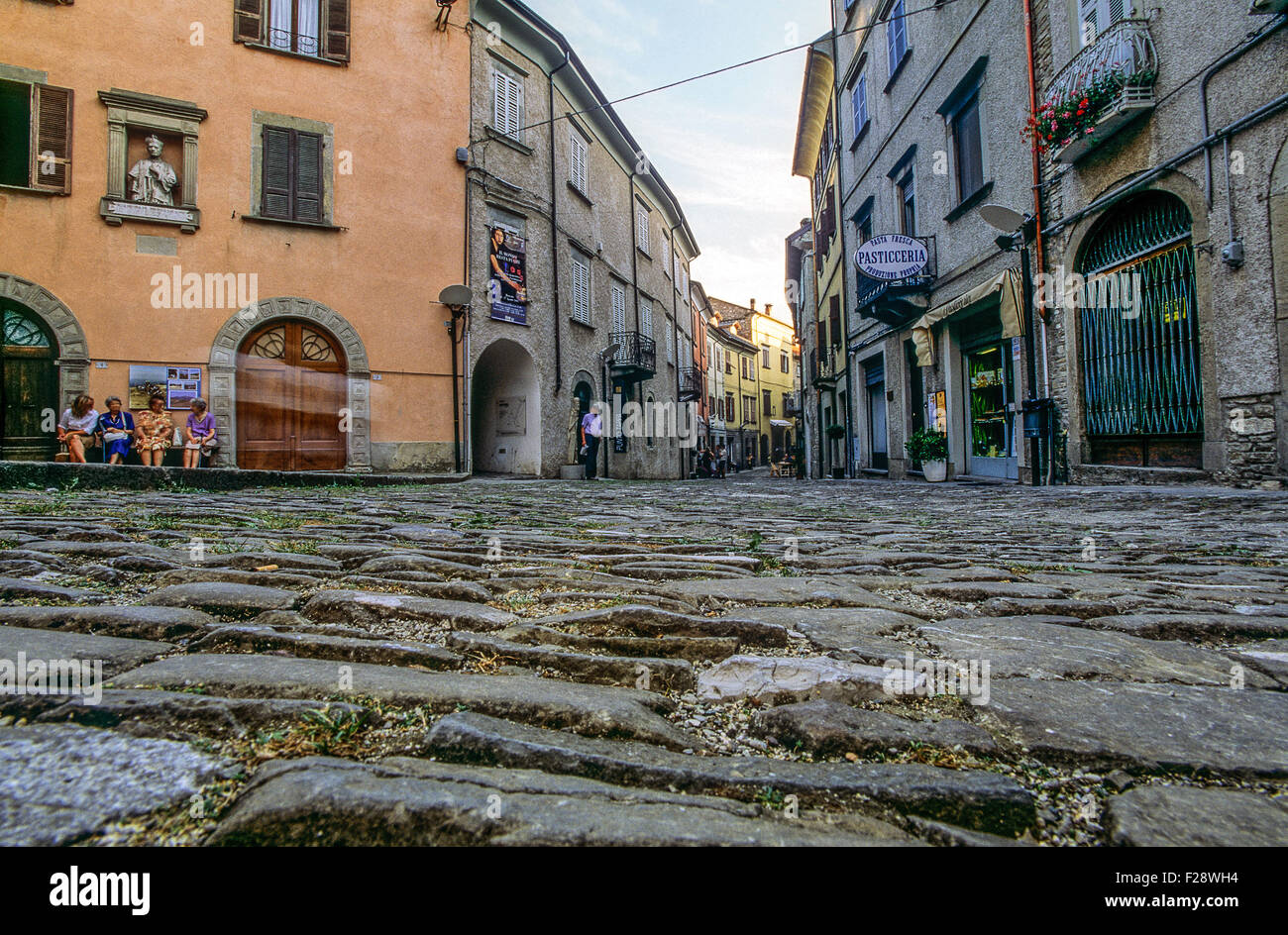Emilia Romagna Berceto Via Romea Stockfoto