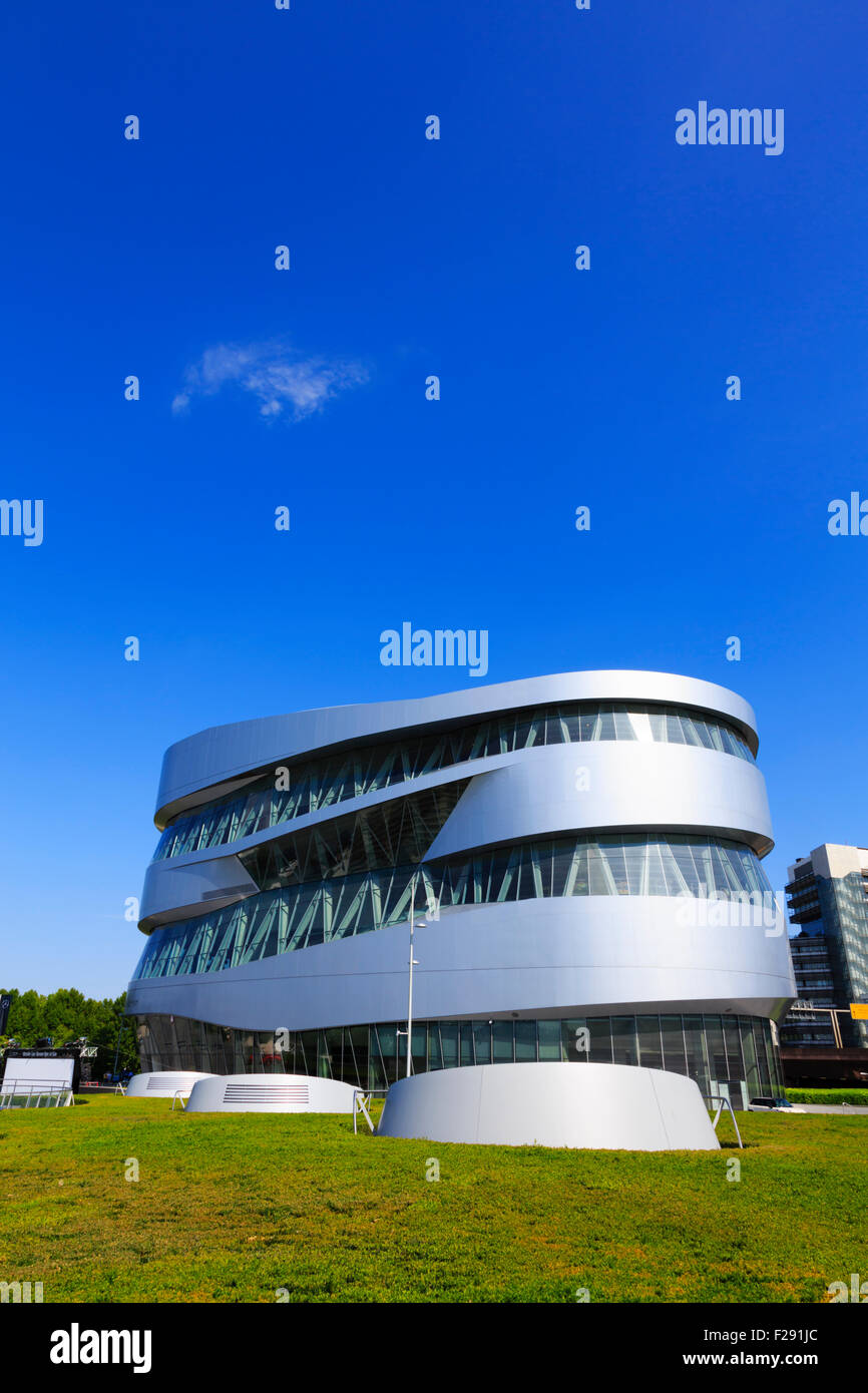 Mercedes-Benz Museum, Stuttgart, Deutschland Stockfoto
