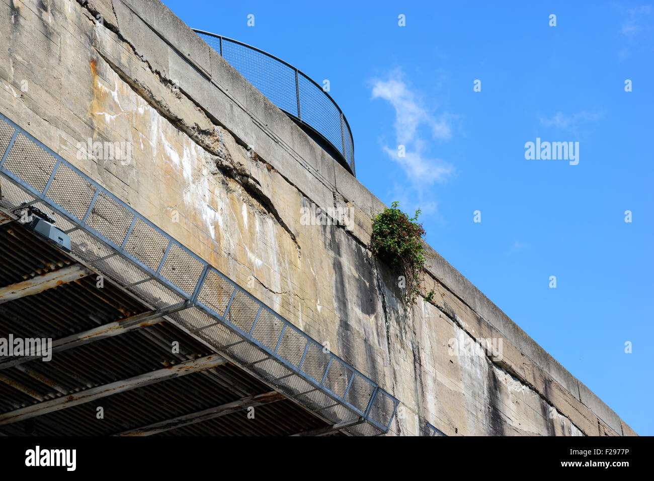 Saint-Nazaire Kriegsmarine u-Boot-Basis Frankreich Stockfoto