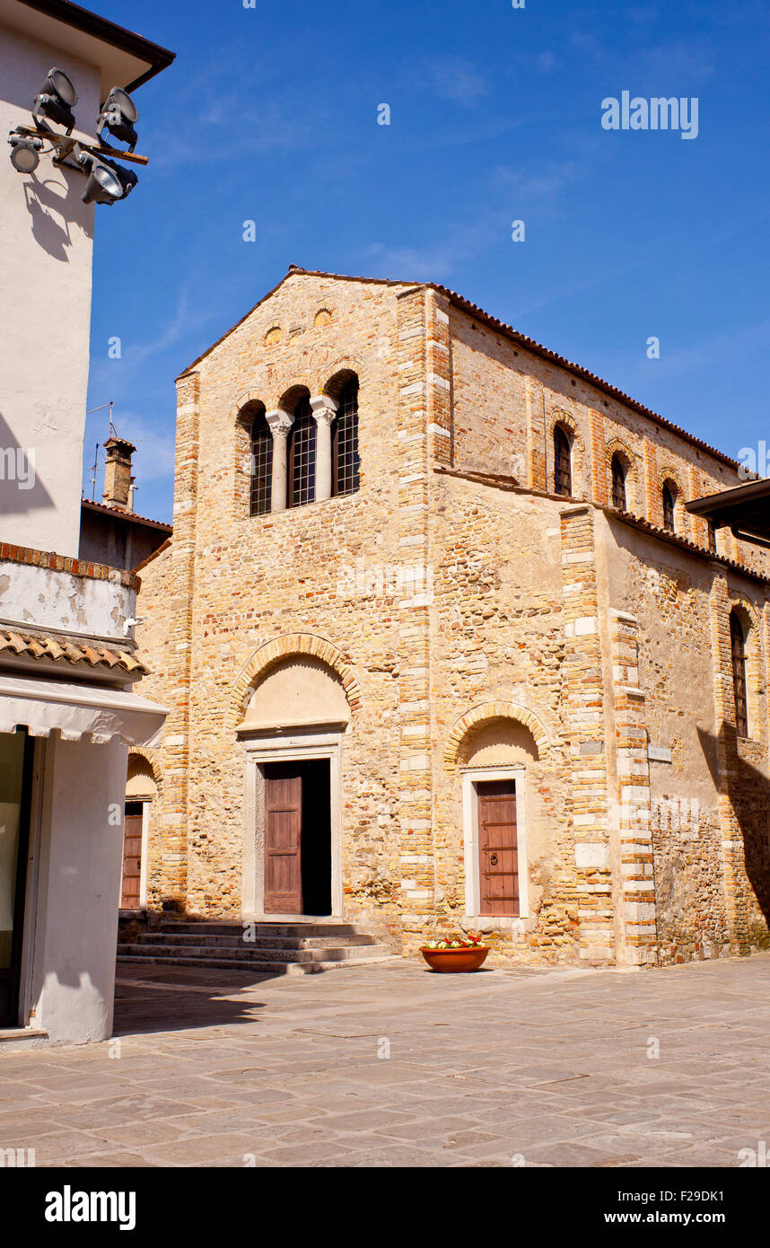 Basilika der Heiligen Euphemia, Grado - Italien Stockfoto